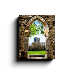 Canvas Wrap - Medieval Vista of Dysert O'Dea Castle, County Clare - James A. Truett - Moods of Ireland - Irish Art