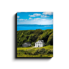 Canvas Wrap - Farm House near Atlantic Ocean, County Clare - James A. Truett - Moods of Ireland - Irish Art