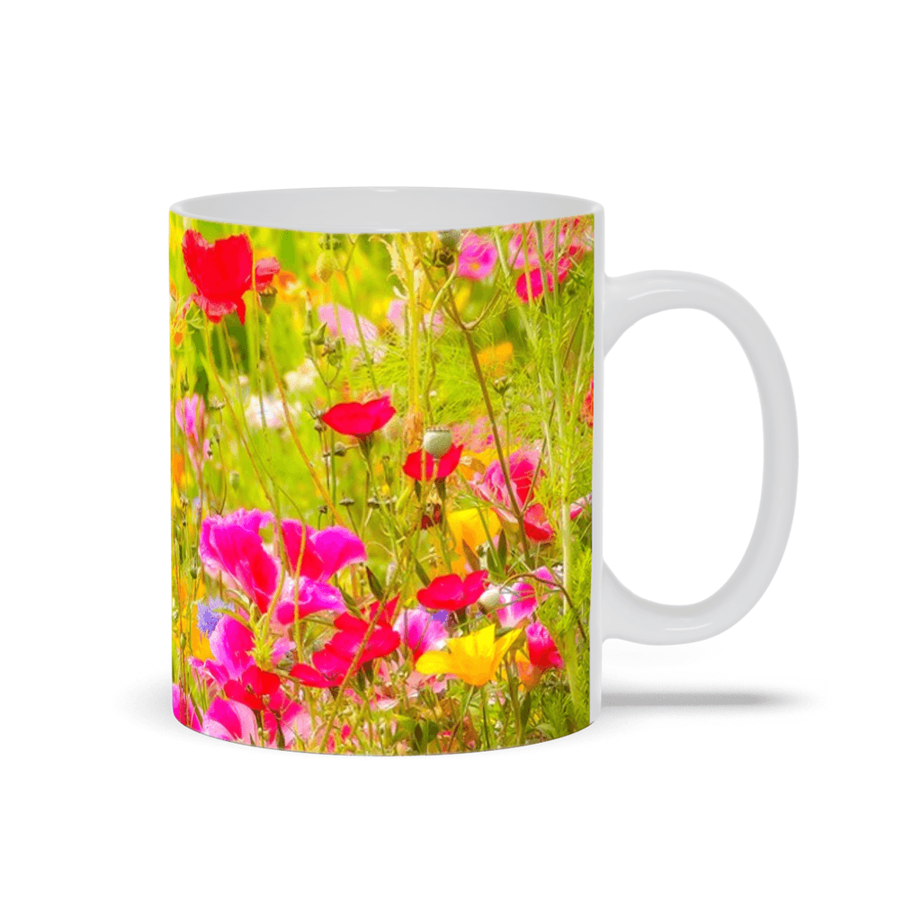 Ceramic Mug - Wildflower Chorus Serenading the Sun, County Clare - James A. Truett - Moods of Ireland - Irish Art