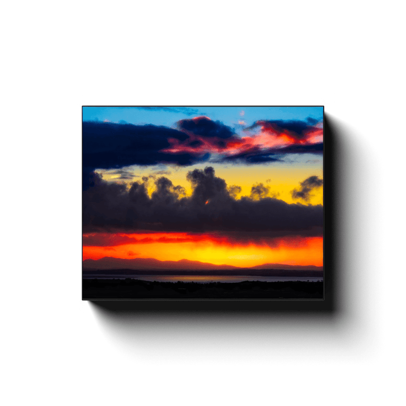 Canvas Wrap - Moody Sunrise over Ireland's Shannon Estuary - James A. Truett - Moods of Ireland - Irish Art