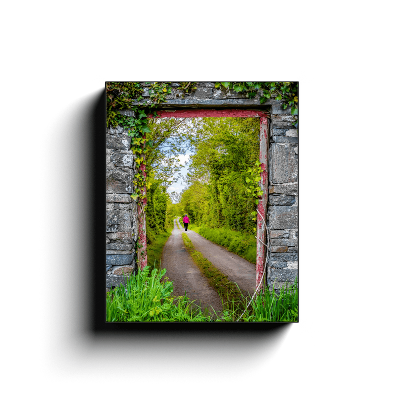 Canvas Wrap - Portal to County Clare Country Road - James A. Truett - Moods of Ireland - Irish Art