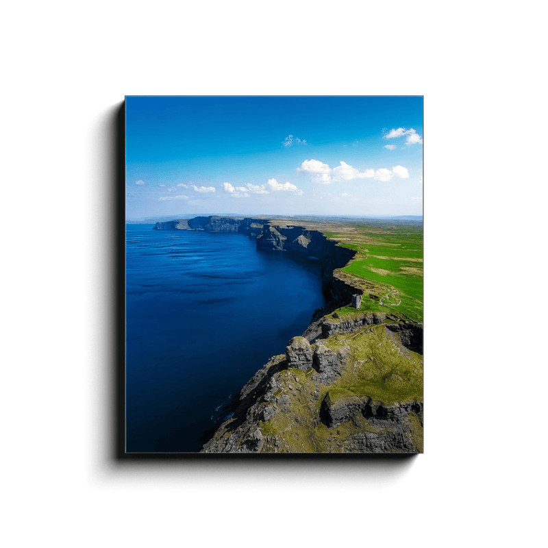 Canvas Wrap -Majestic Cliffs of Moher from Hag's Head, County Clare - James A. Truett - Moods of Ireland - Irish Art