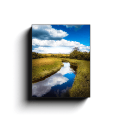 Canvas Wrap - Tranquil Winding Brook, County Clare - James A. Truett - Moods of Ireland - Irish Art