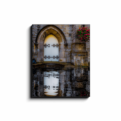 Canvas Wrap - Reflections at St. Augustine's Church, Galway - James A. Truett - Moods of Ireland - Irish Art