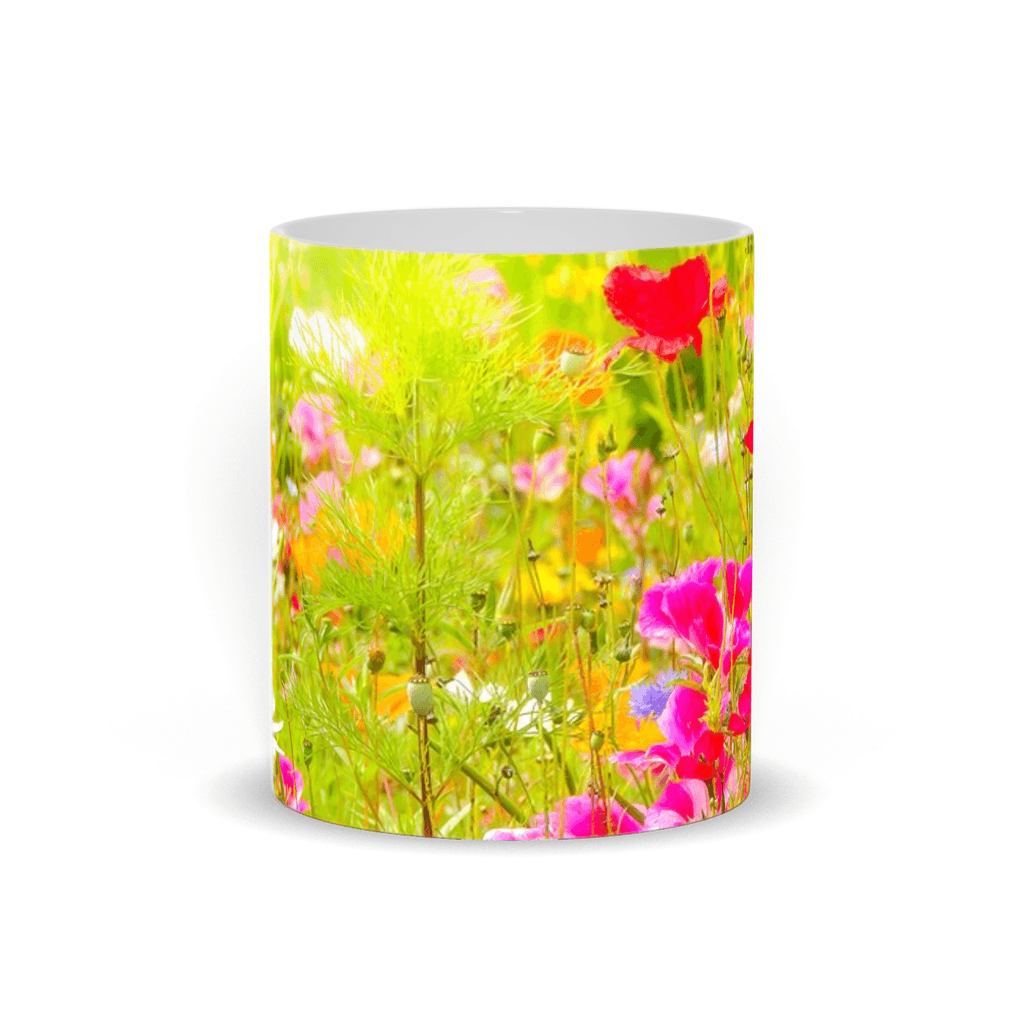 Ceramic Mug - Wildflower Chorus Serenading the Sun, County Clare - James A. Truett - Moods of Ireland - Irish Art