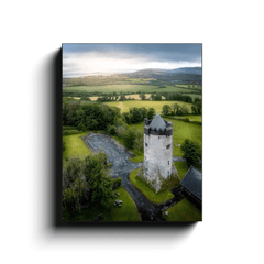 Canvas Wrap - Newtown Castle near Ballyvaughan, County Clare - James A. Truett - Moods of Ireland - Irish Art