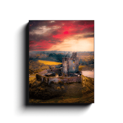 Canvas Wrap - Medieval Vision, Dunguaire Castle, Kinvara, County Galway - James A. Truett - Moods of Ireland - Irish Art