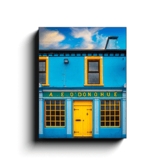 Canvas Wrap - O'Donohue's Pub, Fanore, County Clare - James A. Truett - Moods of Ireland - Irish Art