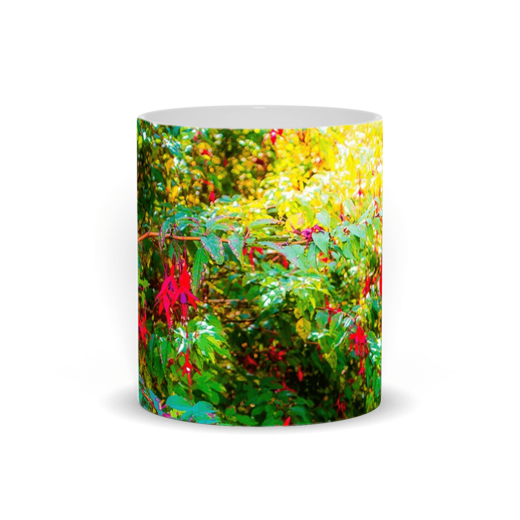 Ceramic Mug - Wild Fuchsias Frollicking in the County Clare Countryside - James A. Truett - Moods of Ireland - Irish Art