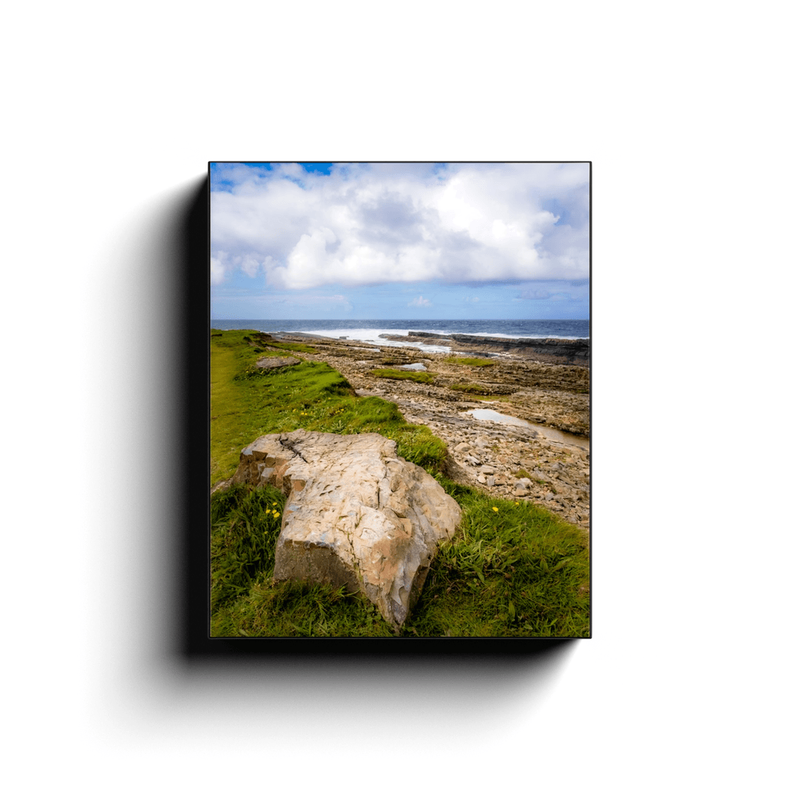 Canvas Wrap - Wild Atlantic Coast of County Clare's Loophead Peninsula - James A. Truett - Moods of Ireland - Irish Art