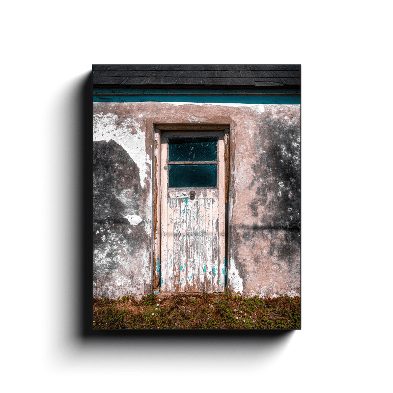 Canvas Wrap - Doorway to Times Past, Carrigaholt, County Clare - James A. Truett - Moods of Ireland - Irish Art