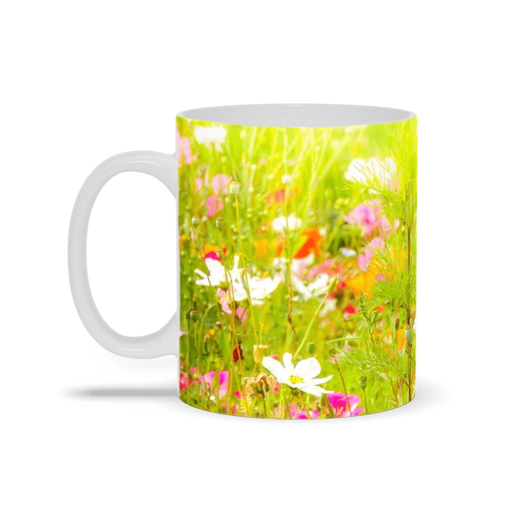Ceramic Mug - Wildflower Chorus Serenading the Sun, County Clare - James A. Truett - Moods of Ireland - Irish Art