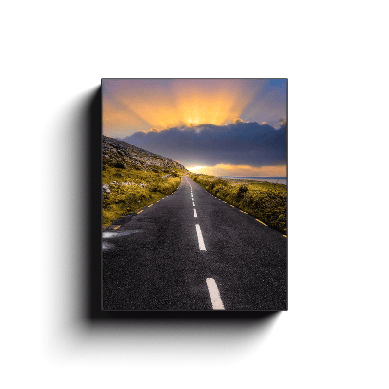 Canvas Wrap - Rugged Wild Atlantic Highway, County Clare - Moods of Ireland