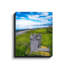 Canvas Wrap - Gleninagh Castle near Ballyvaughan, County Clare - James A. Truett - Moods of Ireland - Irish Art