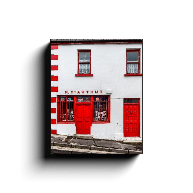 Canvas Wrap - McArthur's Pub, Tulla, County Clare - James A. Truett - Moods of Ireland - Irish Art