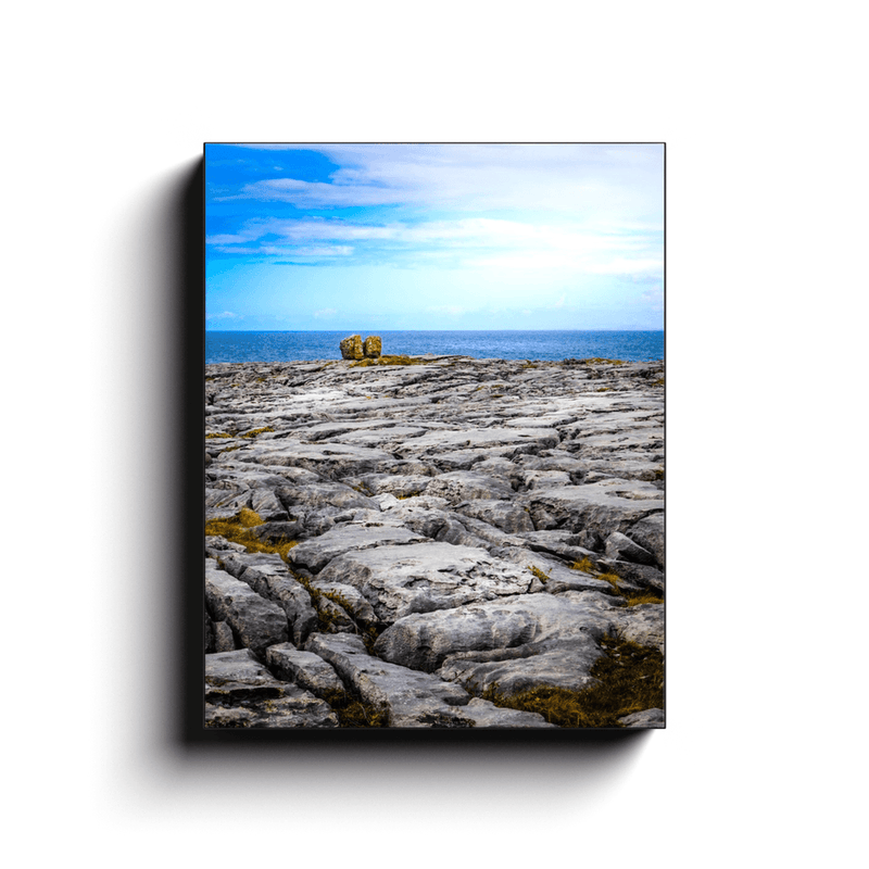 Canvas Wrap - Rocky Burren Coast of County Clare - James A. Truett - Moods of Ireland - Irish Art