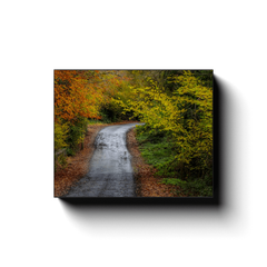 Canvas Wrap - Irish Country Road in Autumn, County Clare - James A. Truett - Moods of Ireland - Irish Art