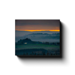 Canvas Wrap - Irish Mist over County Clare - James A. Truett - Moods of Ireland - Irish Art