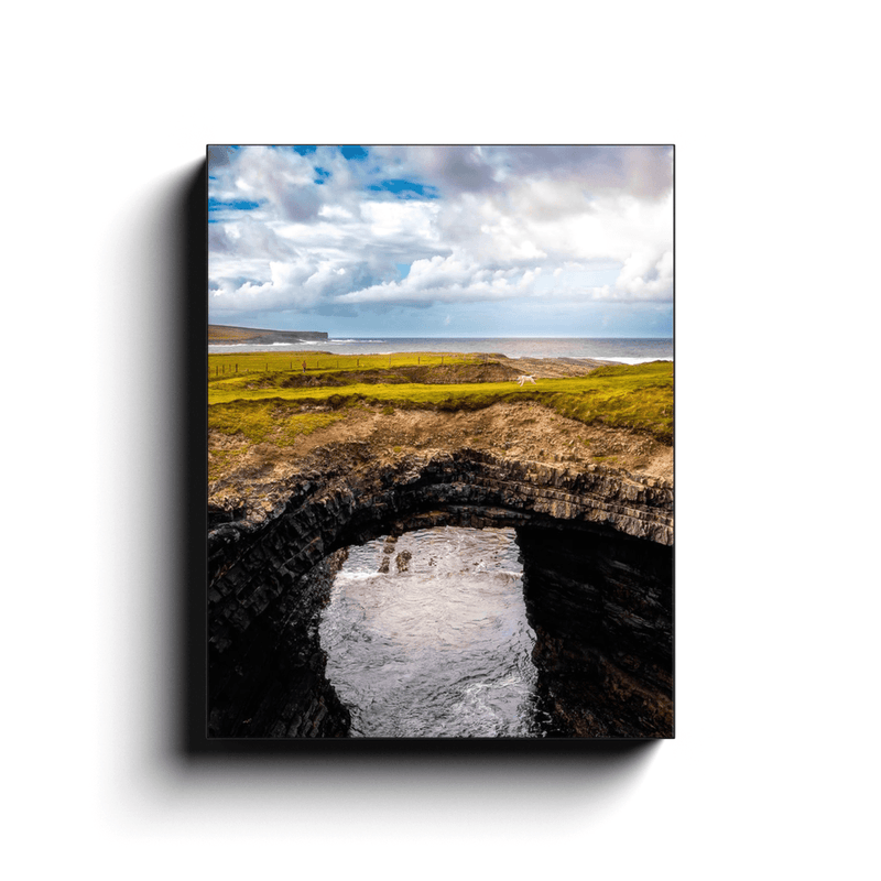 Canvas Wrap - Bridges of Ross, Loophead Peninsula, County Clare - James A. Truett - Moods of Ireland - Irish Art