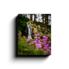 Canvas Wrap - Virgin Mary in Kildysart Grotto, County Clare - James A. Truett - Moods of Ireland - Irish Art