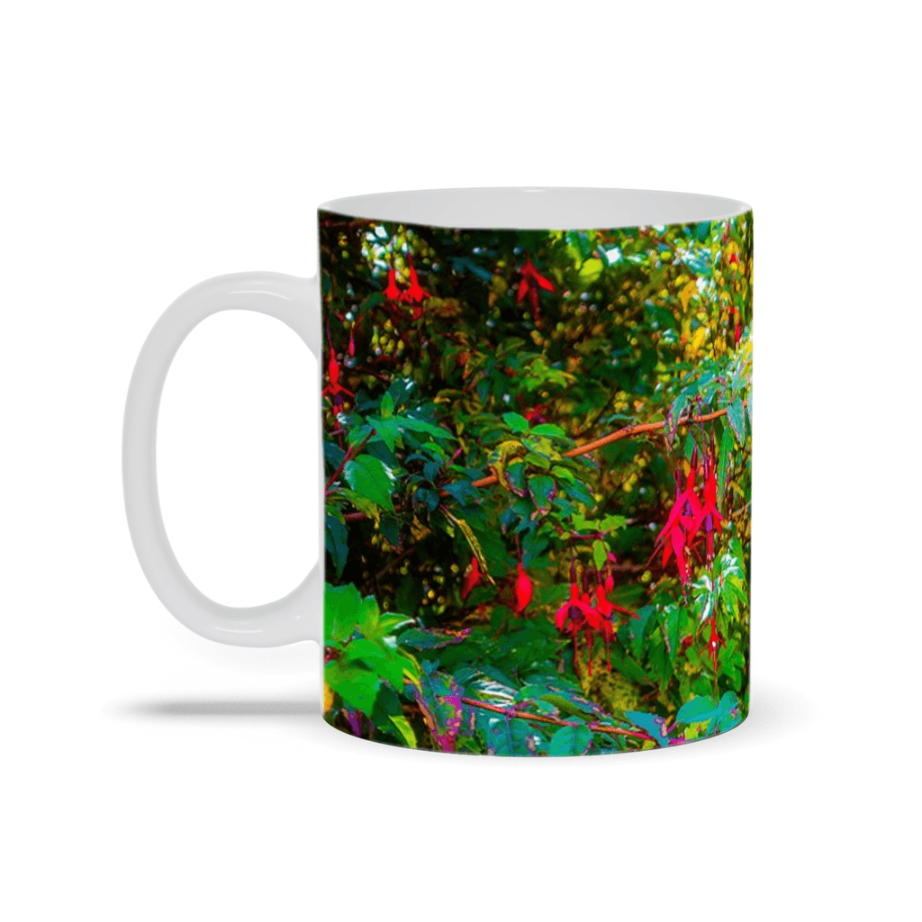 Ceramic Mug - Wild Fuchsias Frollicking in the County Clare Countryside - James A. Truett - Moods of Ireland - Irish Art