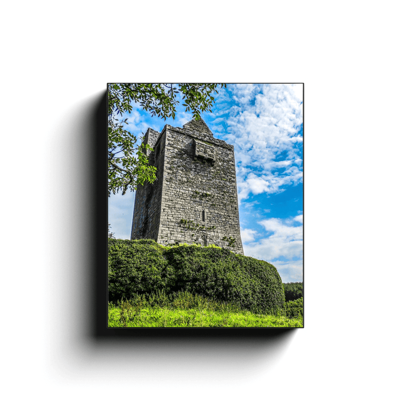 Canvas Wrap - Medieval Ballinalacken Castle in County Clare, Ireland - James A. Truett - Moods of Ireland - Irish Art